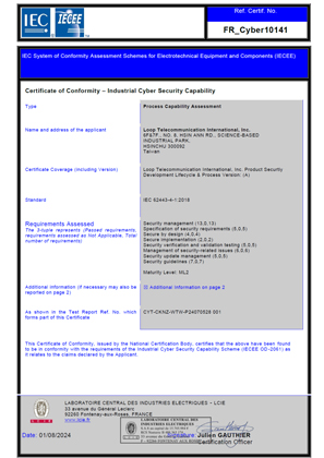 工控系統資安管理標準開發程序
